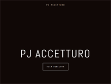 Tablet Screenshot of pjaccetturo.com